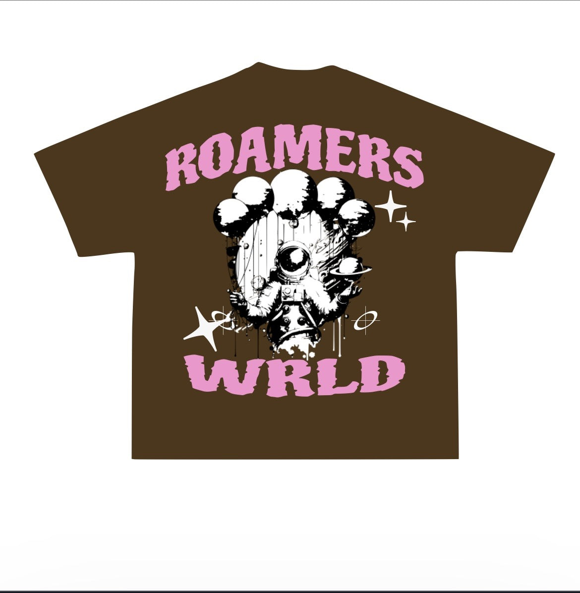 ROAMERS WRLD ASTRONAUT GRAPHIC TEE SHIRT