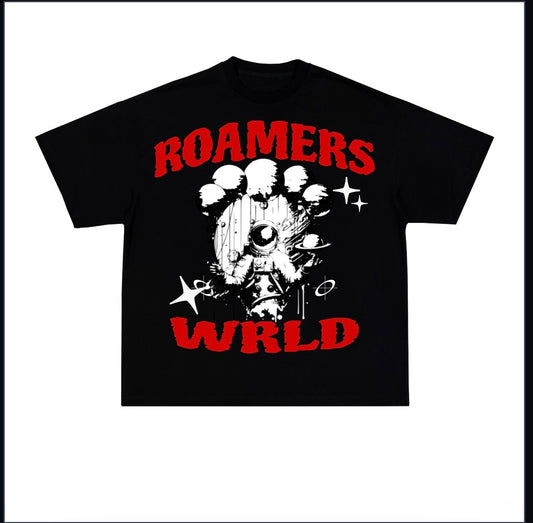 ROAMERS WRLD ASTRONAUT GRAPHIC TEE SHIRT