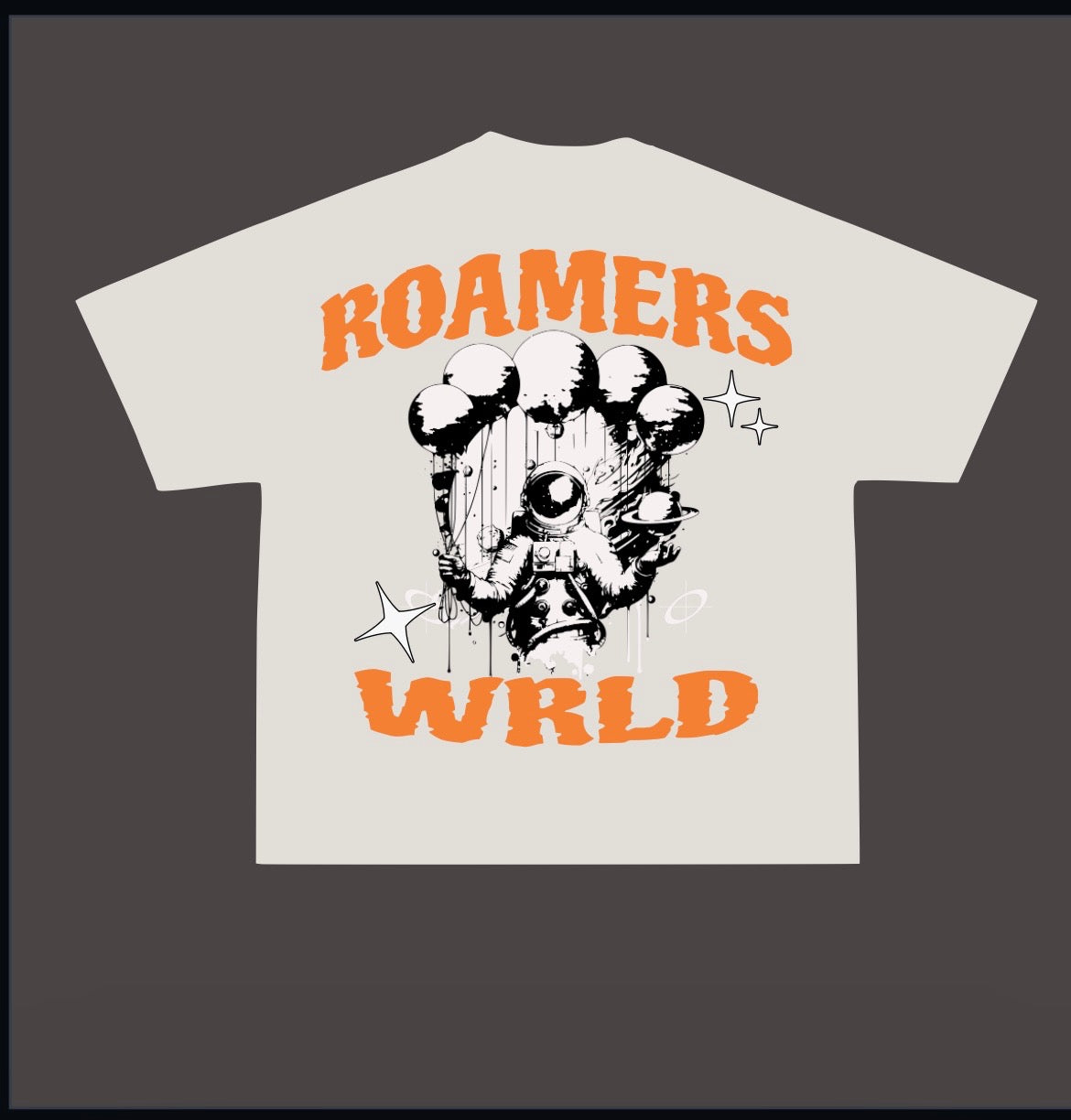 ROAMERS WRLD ASTRONAUT GRAPHIC TEE SHIRT